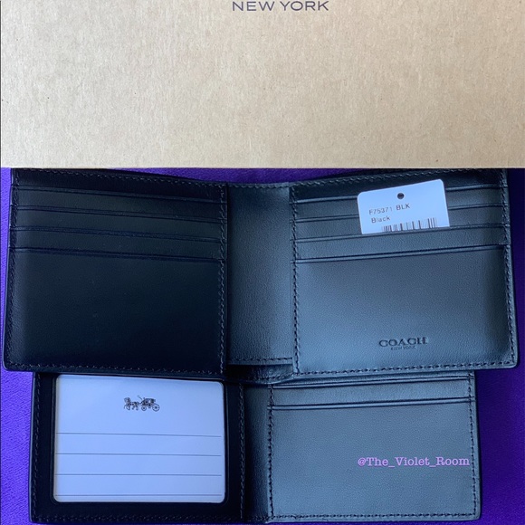 ▪️COACH▪️3-in-1 Signature Coated Canvas Wallet - Picture 6 of 7